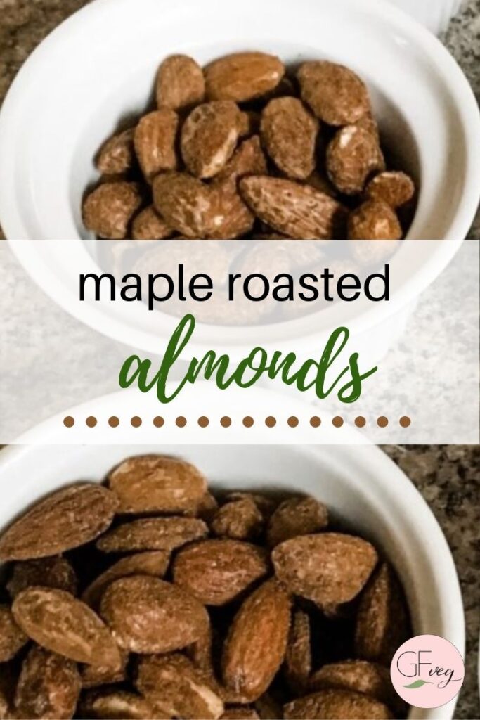 maple roasted almonds