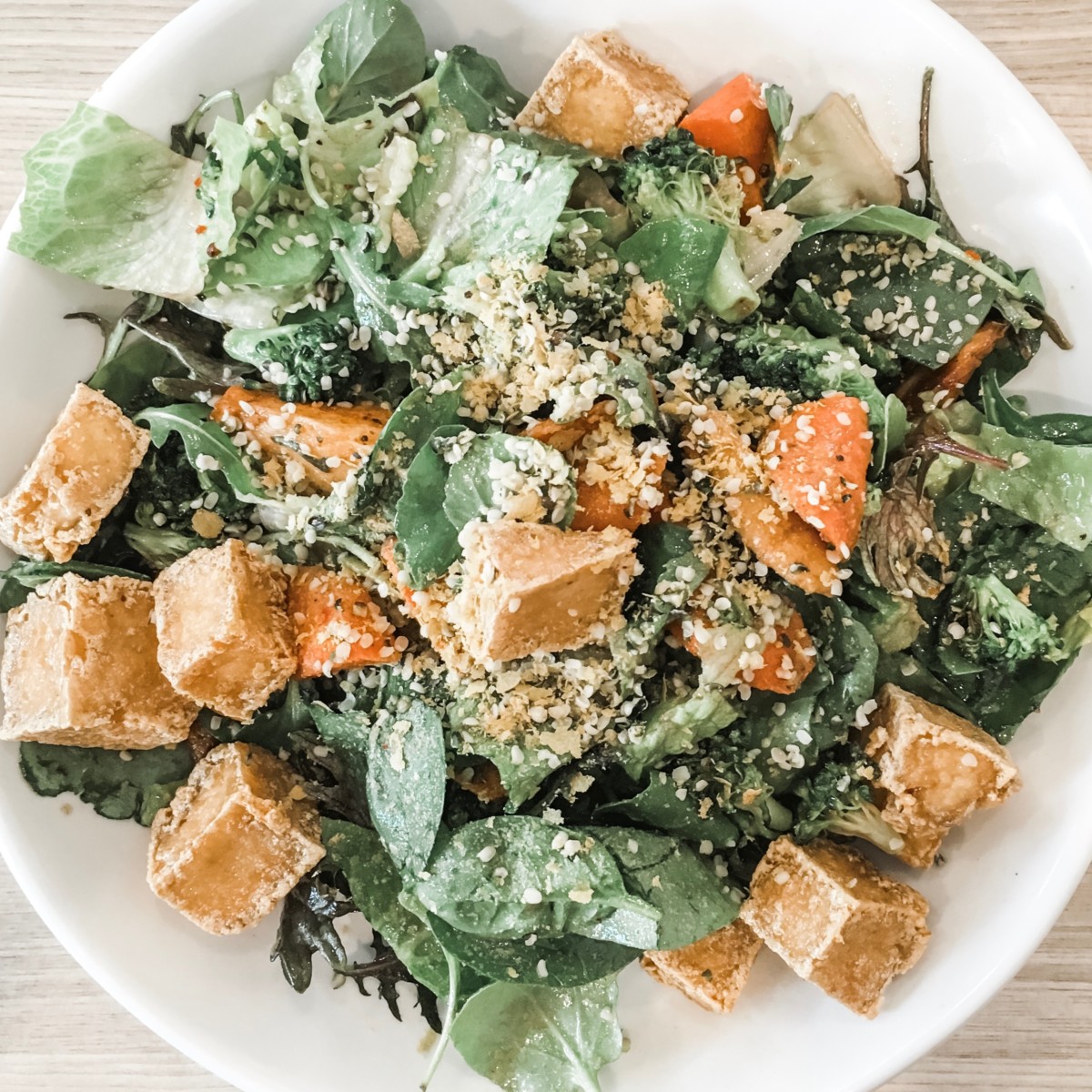 Bliss Bee Vegan Salad