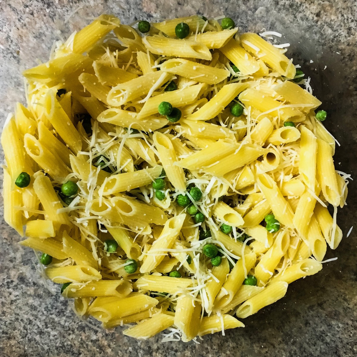 gluten free pasta with parmesan