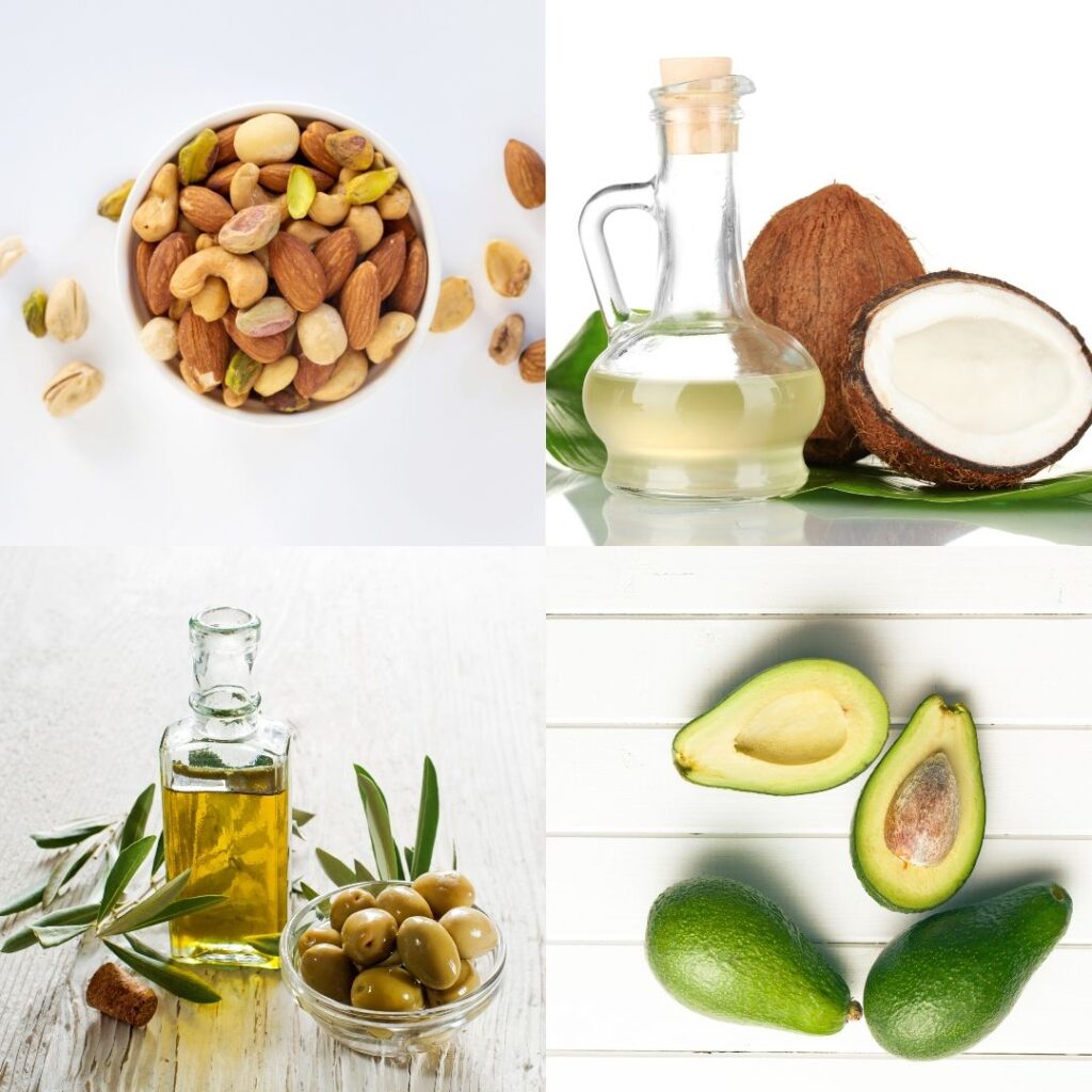 4 healthy fats